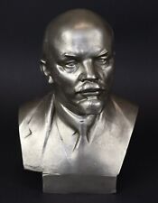 Busto ruso soviético original vintage "V. I. Lenin", metal, peso: 1780 talla segunda mano  Embacar hacia Mexico