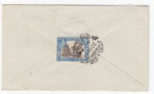1946 Aden KGVI Aden Camp 14 ans Cubierta National Bank of India-Historia Postal segunda mano  Embacar hacia Spain