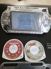 Sony PSP-1001 +Charging Cable (Generic) +Clear Cover +3 Games +16GB Memory Card  for sale  Shipping to South Africa