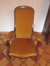 Fauteuil voltaire noyer d'occasion  Roquemaure