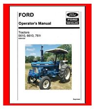 5610, 6610, 7610 instruções de trator e manual de manutenção compatível com Ford (PUB. 42) comprar usado  Enviando para Brazil