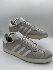 Adidas 'Gazelle' Talla 9 EE. UU. Zapatos Gris Tenis Gamuza segunda mano  Embacar hacia Argentina