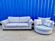 Dfs grey seater for sale  BURY