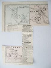 Vintage 1864 map d'occasion  Expédié en France