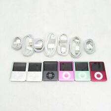 Lote 6 Apple iPod 3ra Generación Grasa 4GB 8GB Plateado Rosa Negro Rojo MP3 segunda mano  Embacar hacia Argentina