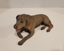 Boneco Brileyco Inc Vintage Chocolate Labrador Dog Deitado 1989 4” de Altura 8” de Comprimento comprar usado  Enviando para Brazil