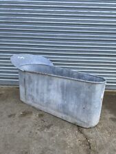 Vintage galvanised bath for sale  NEW MILTON