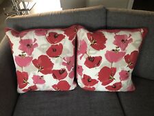 Cushions camille red for sale  SOLIHULL