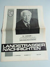 Landstrasser nachrichten 1974 gebraucht kaufen  Berlin