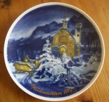 Weihnachtsteller 1977 royal gebraucht kaufen  Ottersberg