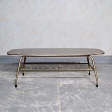 Vintage Brass Coffee Table Mid Century Retro for sale  Shipping to South Africa