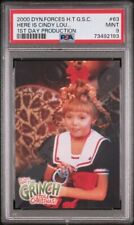 2000 GRINCH STOLE CHRISTMAS CINDY LOU TAYLOR MOMSEN 1ST DAY PRODUCTION #63 PSA 9, used for sale  Shipping to South Africa