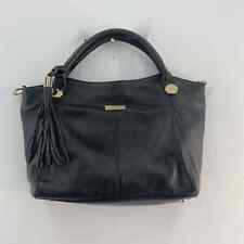 Bolsa satchel/top de couro pebbled preta Onna Ehrlich - Bolsa feminina, usado comprar usado  Enviando para Brazil