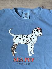Comfort Colors Sea Pup Jersey Shore Dalmation Pirate Garment Dye Ring Spun Kid M, used for sale  Shipping to South Africa