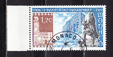Mónaco Vintage 1981 mi Nº 1478 Gest Instituto Oceanográfico Museo Resolución segunda mano  Embacar hacia Argentina