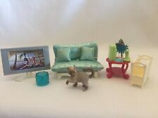 RARE Barbie Fashion Fever Futon Living Room Furniture Rare Orig. Accessories  for sale  Shipping to South Africa