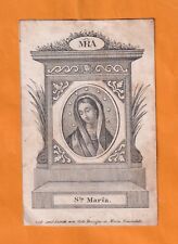 Usado, Antigua imagen devocional con María segunda mano  Embacar hacia Argentina