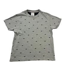 Camisa profesional de ping pong para hombre mediana M gris pescado manga corta algodón cuello redondo, usado segunda mano  Embacar hacia Argentina