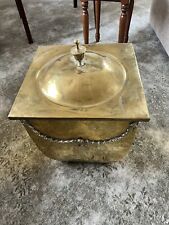 Brass coal bucket for sale  ASHBOURNE