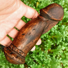 antique ETHNOGRAPHIC BALATO SWORD keris kris handle barong bali male genitalia, used for sale  Shipping to Canada