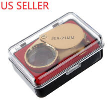 Used, Jewellers Loupe 30 x 21mm Glass Jewellery Antiques Magnifier Eye Lens USA for sale  Exeter