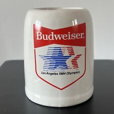 Caneca Budweiser Los Angeles 1984 Olimpíada Pote de Cerveja Copo L A Comitê Olímpico RARO comprar usado  Enviando para Brazil