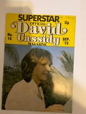 David cassidy official for sale  CRADLEY HEATH