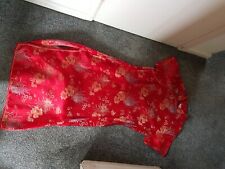 Chinese cheongsam red for sale  POOLE
