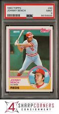 Used, 1983 TOPPS #60 JOHNNY BENCH REDS HOF PSA 9 B3960782-699 for sale  Shipping to South Africa
