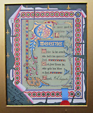 1902 hand illuminated for sale  TELFORD