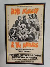 Pôster concerto Bob Marley & The Wailers 1980 Columbus 11 X 17 emoldurado, usado comprar usado  Enviando para Brazil