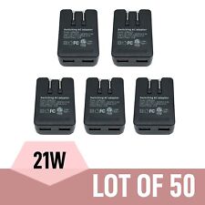 Usado, LOTE DE 50 carregadores de parede USB genuínos 21W Scosche USBH202 2 portas 5V 2100mA x2 comprar usado  Enviando para Brazil