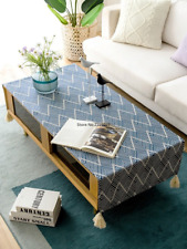 Toalha de mesa de centro toalha de mesa arte algodão linho toalha de mesa capa de armário comprar usado  Enviando para Brazil