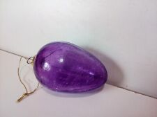 Purple glass bauble for sale  SHREWSBURY