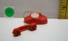 VINTAGE BARBIE DOLL SIZE RED CLONE TELEPHONE PHONE ACCESSORY  1960S LOT B2 for sale  Shipping to South Africa