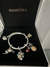 Pandora bracelet bicolor d'occasion  Paris XVIII