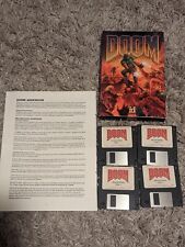 Disquetes Doom 1993 PC Game V 1.9 registrados (conjunto de 4 discos) raros vintage retrô, usado comprar usado  Enviando para Brazil