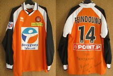 Maillot Fc Lorient 2001 coupe de la ligue porté #14 Feindouno Errea Jersey - XXL d'occasion  Arles