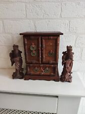 Chinese wooden cabinet for sale  STOKE-ON-TRENT