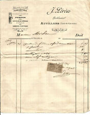 Auvillars facture 1904.péréa d'occasion  Villenave-d'Ornon