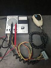 Kit de medición de estación micor Motorola TLN1886A, con micrófono, cables y sondas de prueba___ segunda mano  Embacar hacia Argentina