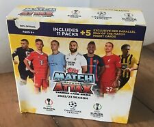 2022/23 Topps Match Attax UEFA Soccer EXCLUSIVE  Box OPEN - 142 Cards! RED CARDS, used for sale  Shipping to South Africa