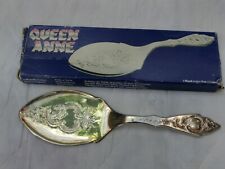 queen anne silver plate pastry server for sale  MANSFIELD