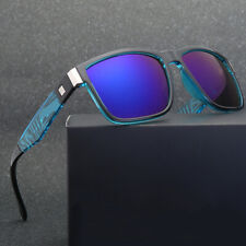 Óculos de sol esportivos, óculos de sol unissex de praia, óculos de ciclismo quadrados ao ar livre QS056, usado comprar usado  Enviando para Brazil