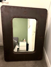 large metal grey mirror for sale  WORCESTER