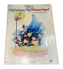 Christmas disneyland songbook for sale  Fort Lauderdale
