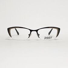 Óculos femininos Ziggy 1451 exclusivos sem aro para gatos marrom-ouro desbotado | Tamanho: 51mm, usado comprar usado  Enviando para Brazil