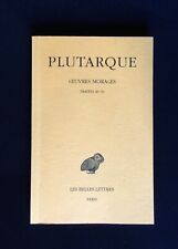 Plutarque œuvres morales d'occasion  Toulouse-