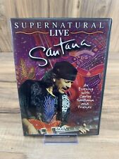 Santana - Supernatural Live - DVD concerto de música 2000 com inserção comprar usado  Enviando para Brazil
