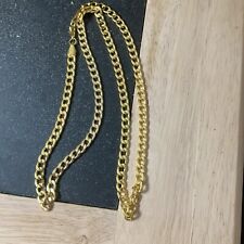 Long gold necklace for sale  LONDON